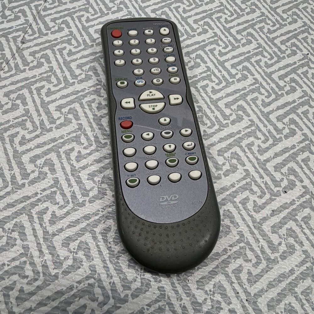 OEM Magnavox NB179 NB179UD DVD VCR Combo Remote Control MWD2205 MWD2206 Tested